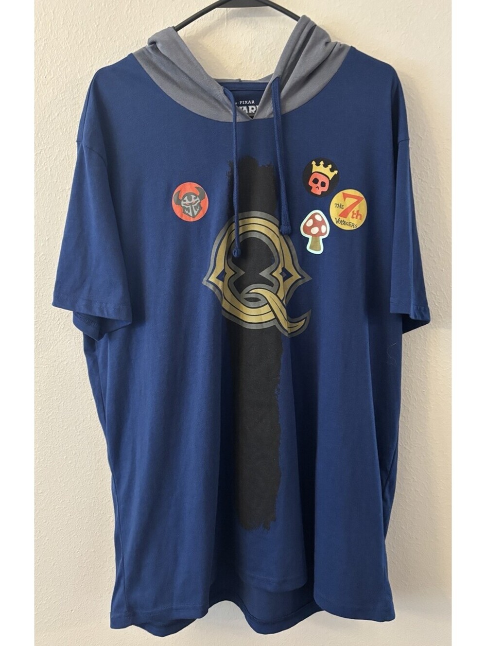 Disney Pixar Onward Hoodie T-shirt In A Men’s Size 3XL Blue